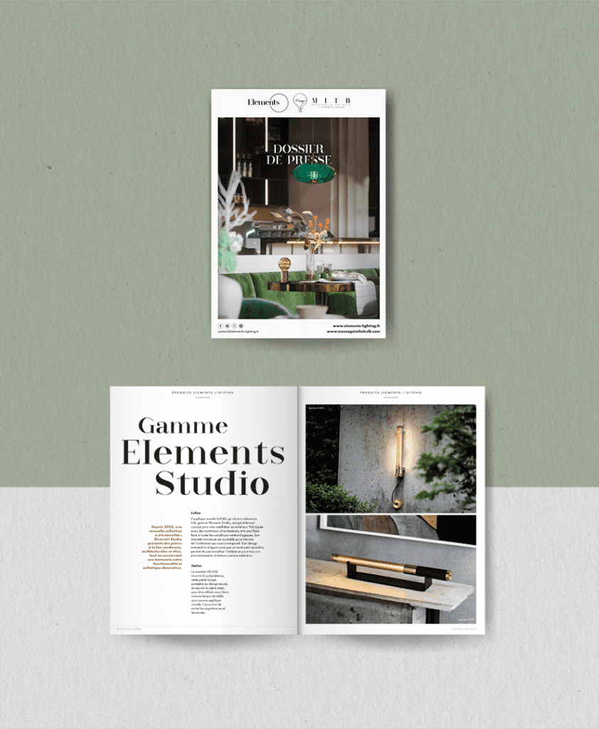 Dossier de presse Elements Lighting