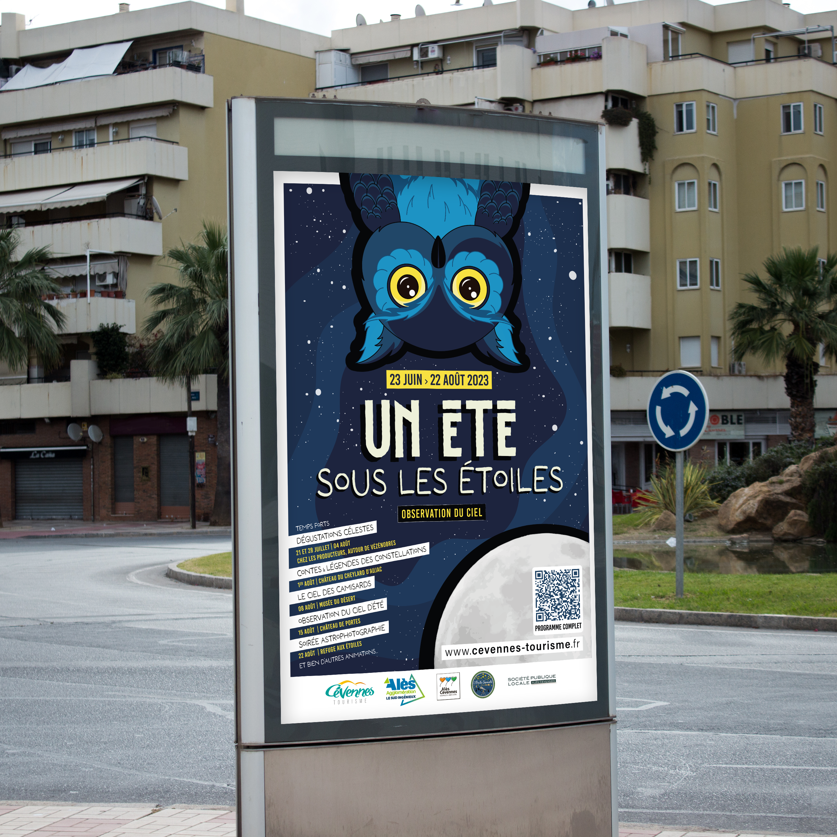 Campagne publicitaire Un été sous les étoiles